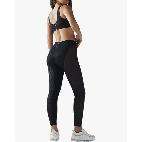 Savage X Fenty Peak Performance HR Leggings - 16/18 - Black - Picture 2 of 9